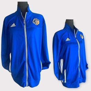Vintage Adidas Royal Blue Jacket UCR University of California Riverside Size L